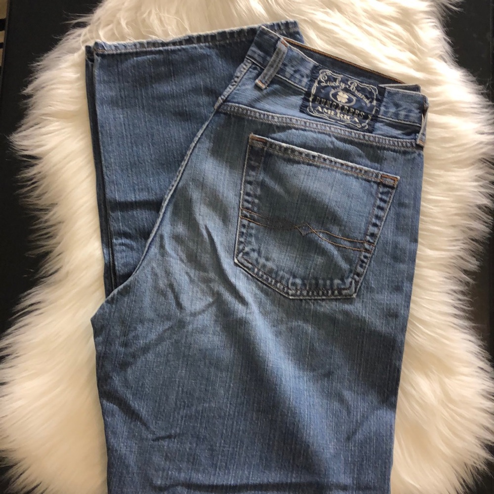 Distressed Lucky jeans